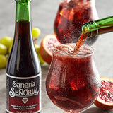 Sangria Senorial Non-Alcoholic Sangria Soda 11.16 fl. oz. - 24/Case