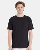 ComfortWash by Hanes® Garment-Dyed Pocket Crewneck Short Sleeve T-Shirt