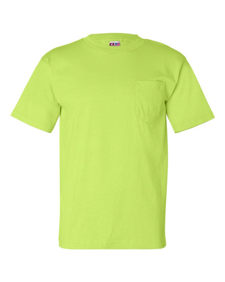 Bayside® USA-Made Short Sleeve Crewneck Pocket T-Shirt