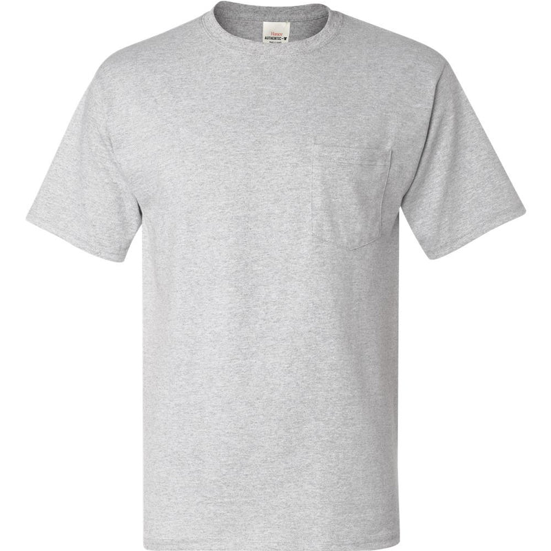 Authentic Crewneck Short Sleeve Pocket T-Shirt