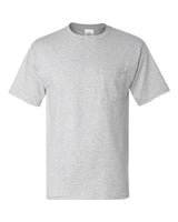 Hanes® Authentic Crewneck Short Sleeve Pocket T-Shirt