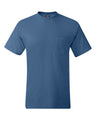 Hanes® Short Sleeve Crewneck Pocket T-Shirt