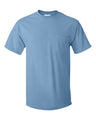 Hanes® Authentic Crewneck Short Sleeve Pocket T-Shirt