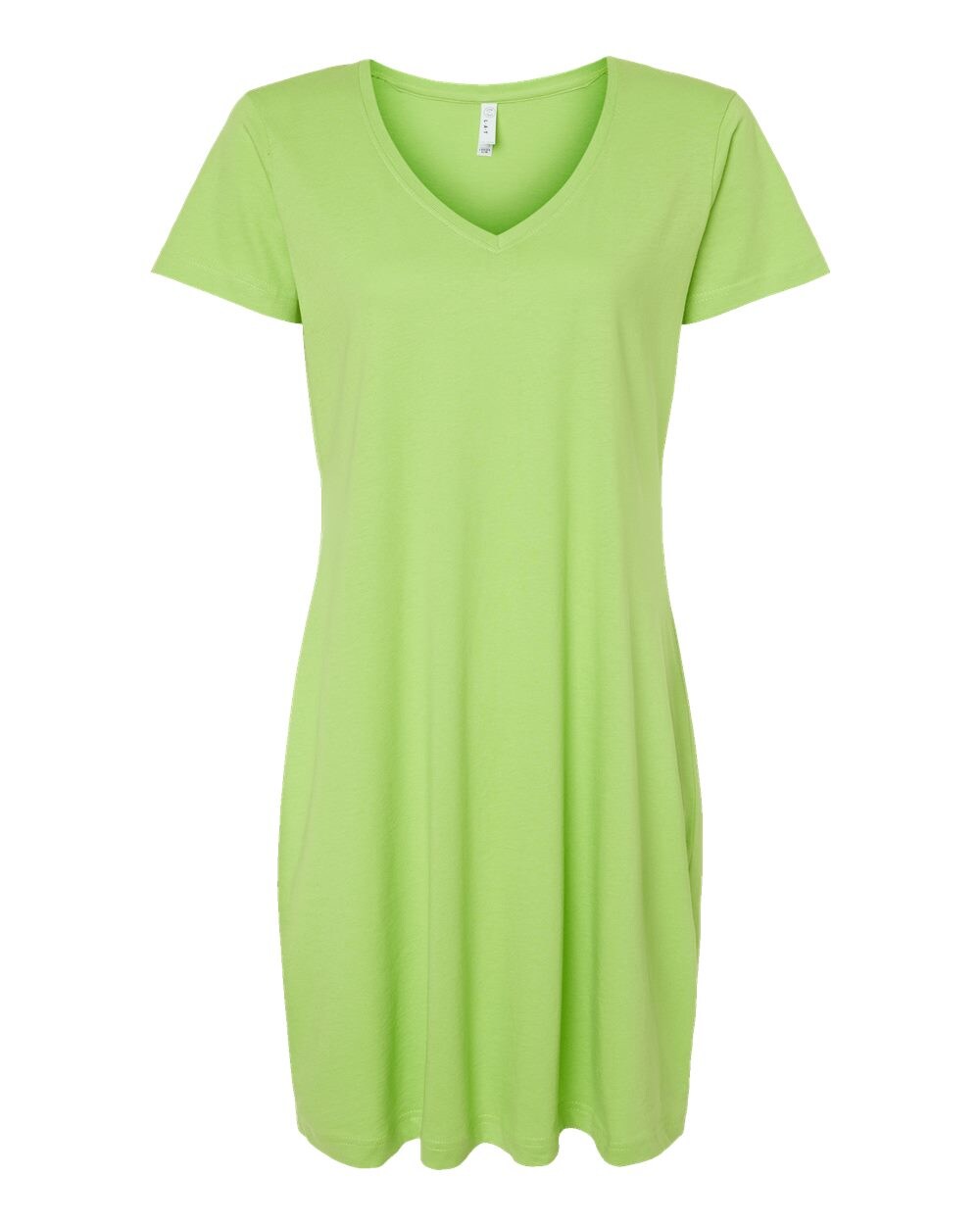 Women's Fine Jersey V-Neck Coverup