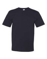 USA-Made Midweight Pocket Crewneck Half Sleeve T-Shirt
