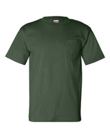 Bayside® USA-Made Short Sleeve Crewneck Pocket T-Shirt