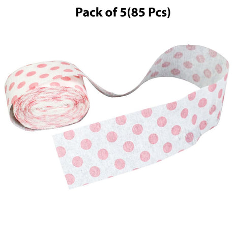 Polka Dot Streamer Roll Pink 30 Feet