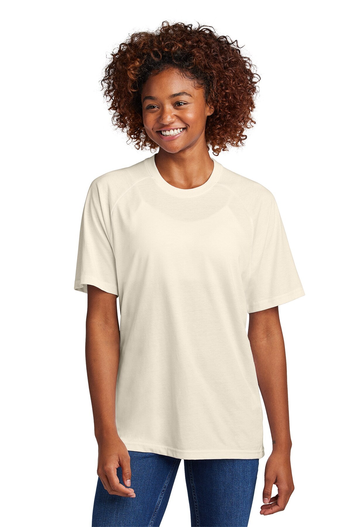 Sport-Tek® Crew Neck Short Sleeve Halftime Raglan Tee