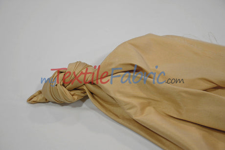 Faux Silk Polyester Dupioni Fabric - Solid Texture, 54" Width, Multiple Colors (Yards, Bolts, Sample Swatch)