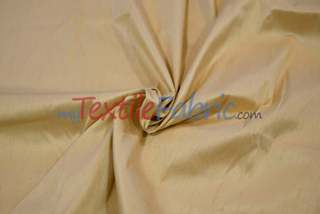 Faux Silk Polyester Dupioni Fabric - Solid Texture, 54" Width, Multiple Colors (Yards, Bolts, Sample Swatch)