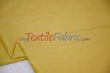 Faux Silk Polyester Dupioni Fabric - Solid Texture, 54" Width, Multiple Colors (Yards, Bolts, Sample Swatch)