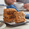 David's Cookies 4 oz. Pre-Cut Blondie Brownie 24-Count Tray - 2/Case