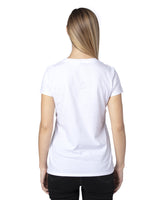 Ladies' Ultimate CVC V-Neck T-Shirt