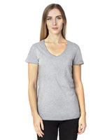 Ladies' Ultimate CVC V-Neck T-Shirt