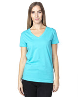 Ladies' Ultimate CVC V-Neck T-Shirt