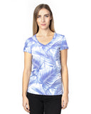 Camiseta con Cuello en V Ultimate CVC para Mujer