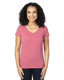 Camiseta con Cuello en V Ultimate CVC para Mujer