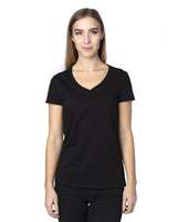 Ladies' Ultimate CVC V-Neck T-Shirt