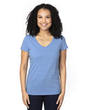 Camiseta con Cuello en V Ultimate CVC para Mujer