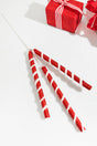30" Red & White Twist Spray