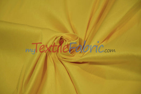Faux Silk Polyester Dupioni Fabric - Solid Texture, 54" Width, Multiple Colors (Yards, Bolts, Sample Swatch)