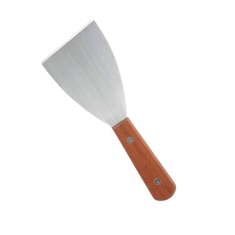 4½" Scraper with 3" x 4" Stainless Steel Blade Wooden Handle