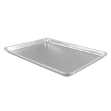 13" x 18" x 1" Half-Size Sheet Pan 18 Gauge Aluminum Wire Reinforced Edge