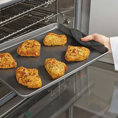 18" x 13" Half Size Sheet Pan 18-Gauge Aluminum Non Stick Tapered Wear Ever