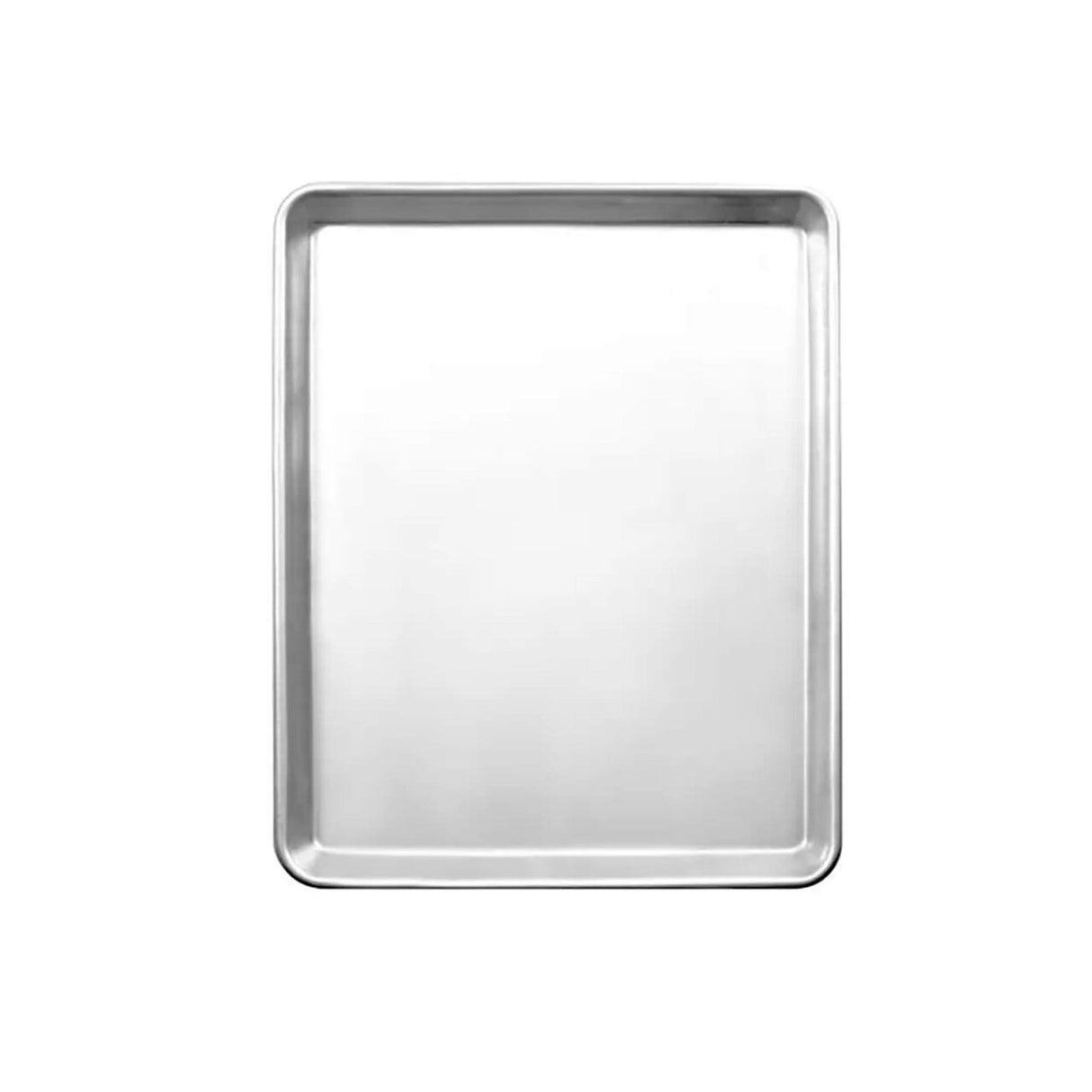 18" x 26" Full Size Sheet Pan 16 Gauge Aluminum Galvanized Wire Rim