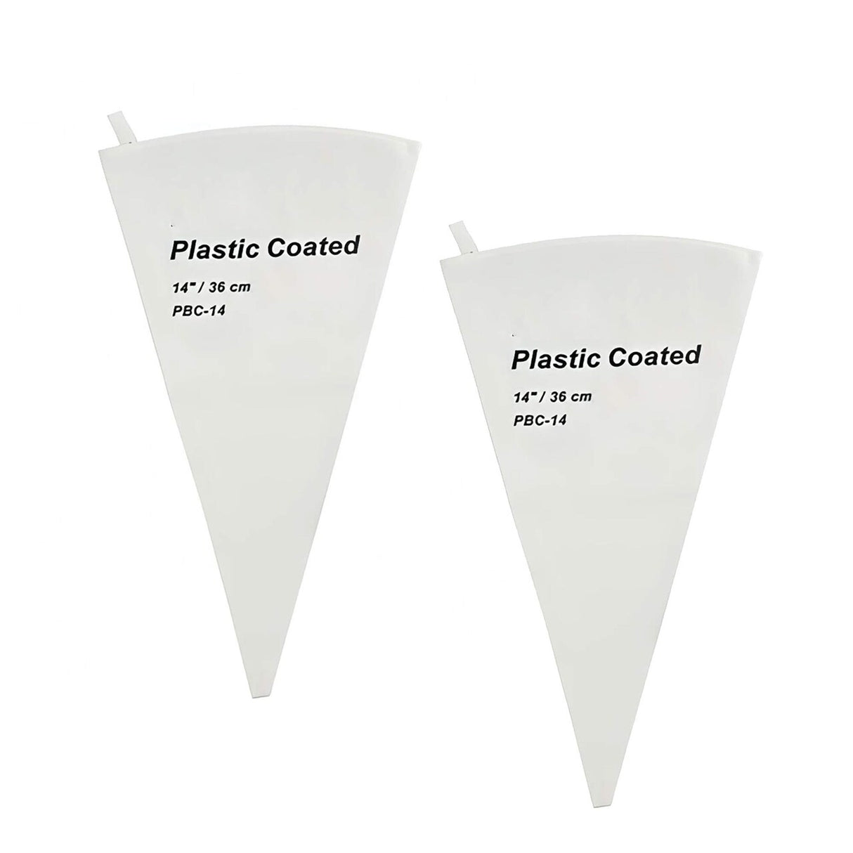 White Cotton Poly Coated Pastry Bag 14 Inch Size