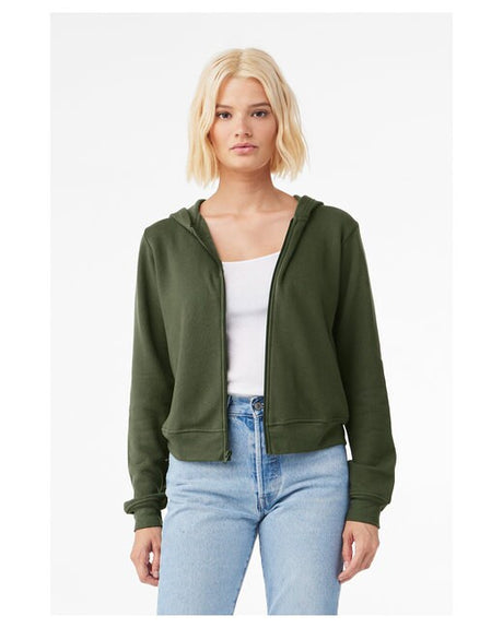 BELLA CANVAS full zip fleece hoodie