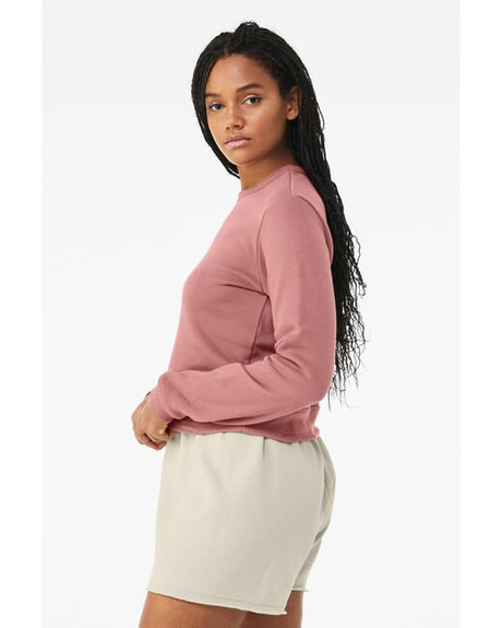 Sudadera clásica con cuello redondo para mujer Bella + Canvas®