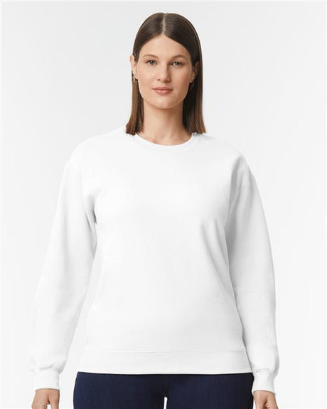 Gildan Softstyle Midweight Crewneck Long Sleeve Sweatshirt