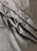 Dark Grey Duchesse Satin