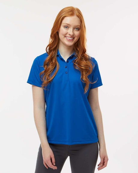 Paragon Womens Sebring lightweight performance polo with moisture wicking fabric