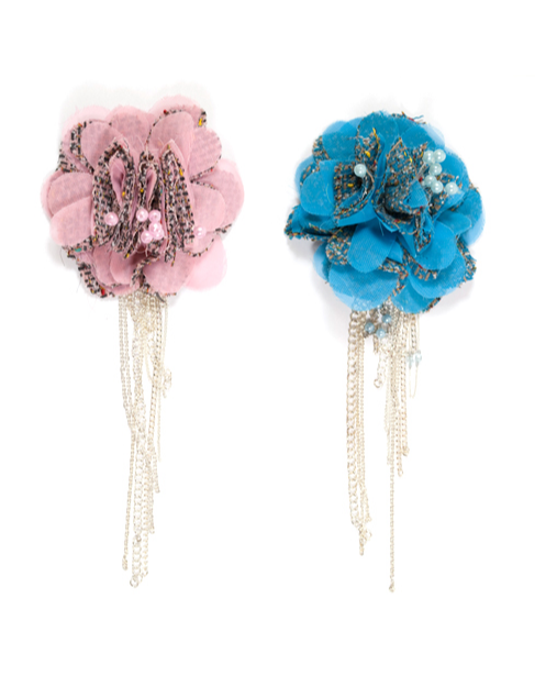Organza Floral Flower Piece