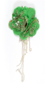 Organza Floral Flower Piece