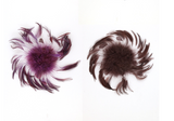 Feather Flower Ball Decorative Sew-On