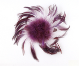 Feather Flower Ball Decorative Sew-On