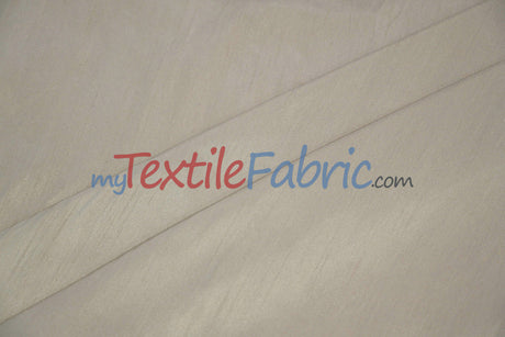 Faux Silk Polyester Dupioni Fabric - Solid Texture, 54" Width, Multiple Colors (Yards, Bolts, Sample Swatch)