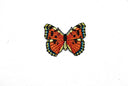 Butterfly Applique Monarch Orange 3 x 2