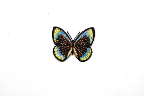 Butterfly Applique Monarch Orange 3 x 2