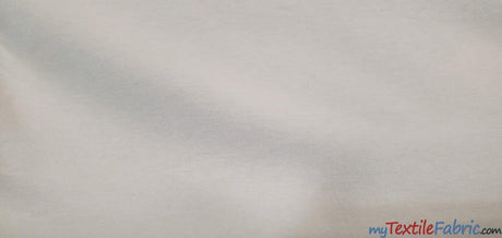Cotton Spandex Jersey Cotton Spandex Fabric - White And Black, 60" Wide (1 Yard)
