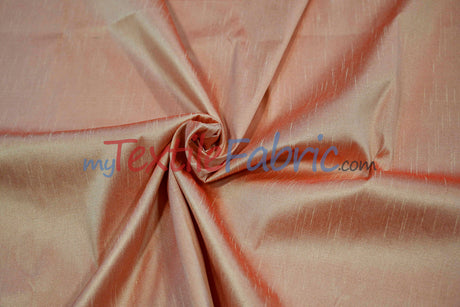 Faux Silk Polyester Dupioni Fabric - Solid Texture, 54" Width, Multiple Colors (Yards, Bolts, Sample Swatch)