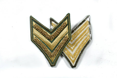 Embroidered Army Patch with Chain
