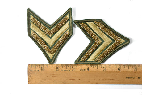 Embroidered Army Patch with Chain
