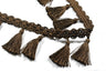 Tassel Trim Embroidered Fringe