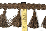 Tassel Trim Embroidered Fringe