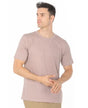Lucky Blessed Life 3142P Polyester Cotton Fabric - Heather Deep Mauve, Sublimation T-Shirt, 4.2 Oz, Side Seam, Ribbed Neck (1 Unit)