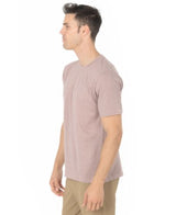 Lucky Blessed Life 3142P Polyester Cotton Fabric - Heather Deep Mauve, Sublimation T-Shirt, 4.2 Oz, Side Seam, Ribbed Neck (1 Unit)